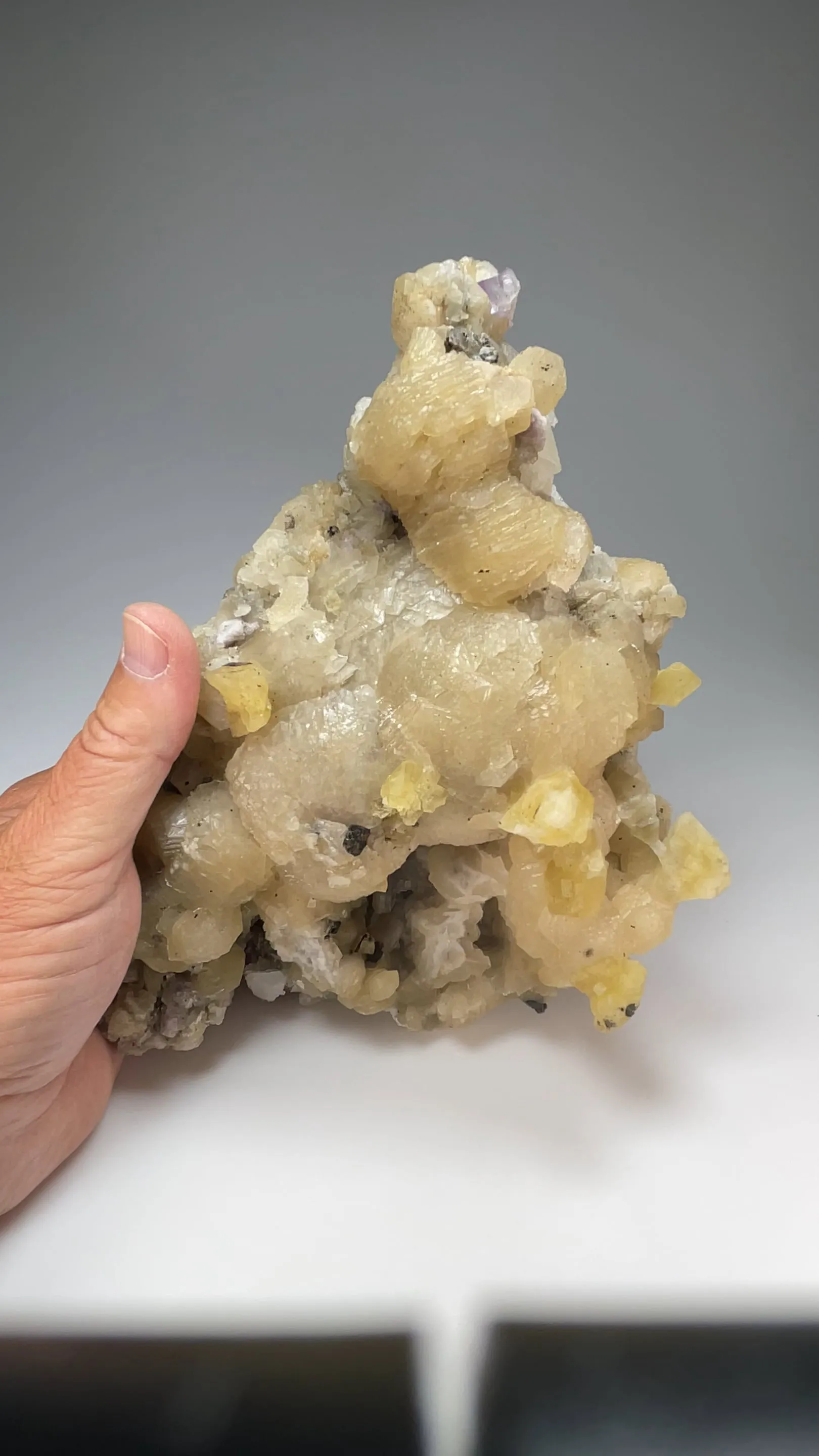 Witherite with Fluorite - image 2