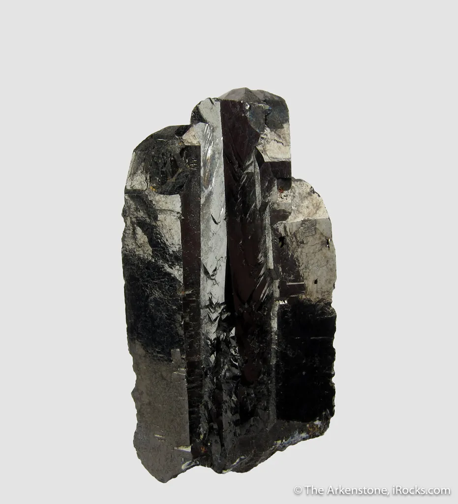 Wodginite Epitaxial on Cassiterite - image 4