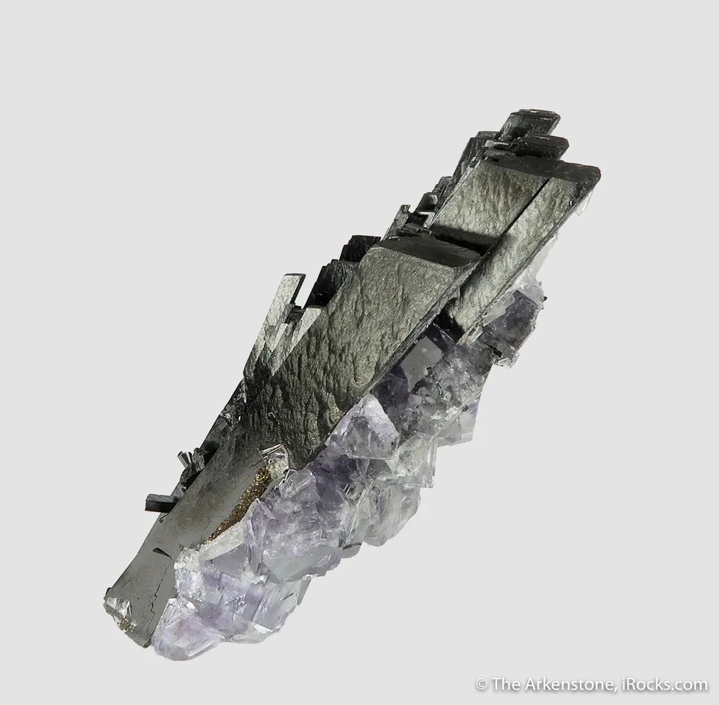 Wolframite and Fluorite with Pyrite - image 4
