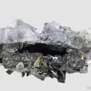 Wolframite and Fluorite with Pyrite - image 17