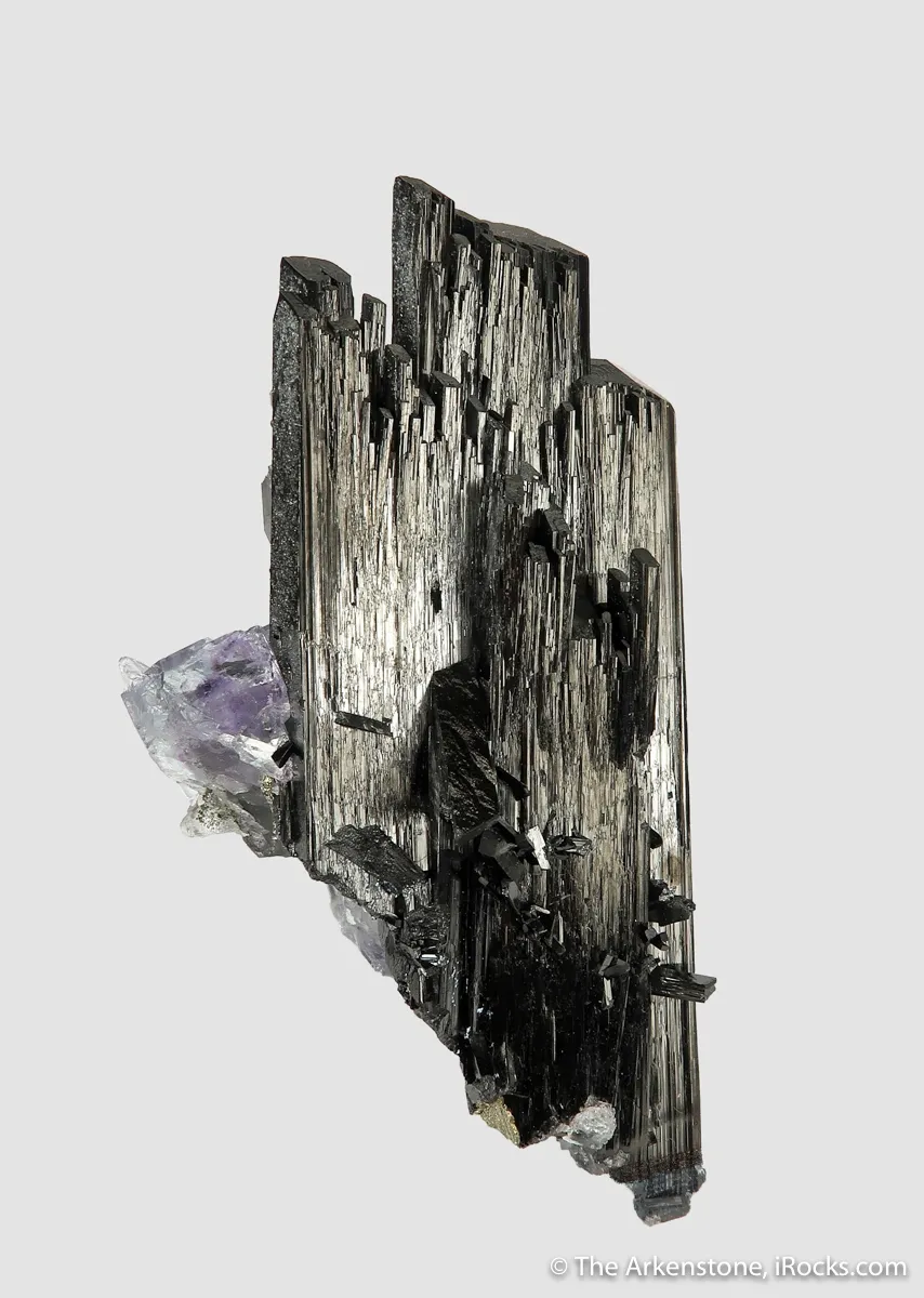 Wolframite and Fluorite with Pyrite - image 11