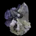 Wolframite, Fluorite, Quartz - image 12