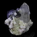 Wolframite, Fluorite, Quartz - image 6