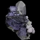 Wolframite, Fluorite, Quartz - image 8