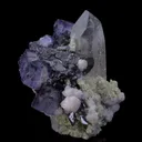 Wolframite, Fluorite, Quartz - image 4