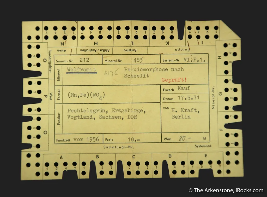 Wolframite ps. Scheelite ("Reinite") - image 6