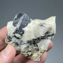 Wolframite with Scheelite, Quartz - image 2