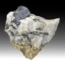 Wolframite with Scheelite, Quartz - image 1