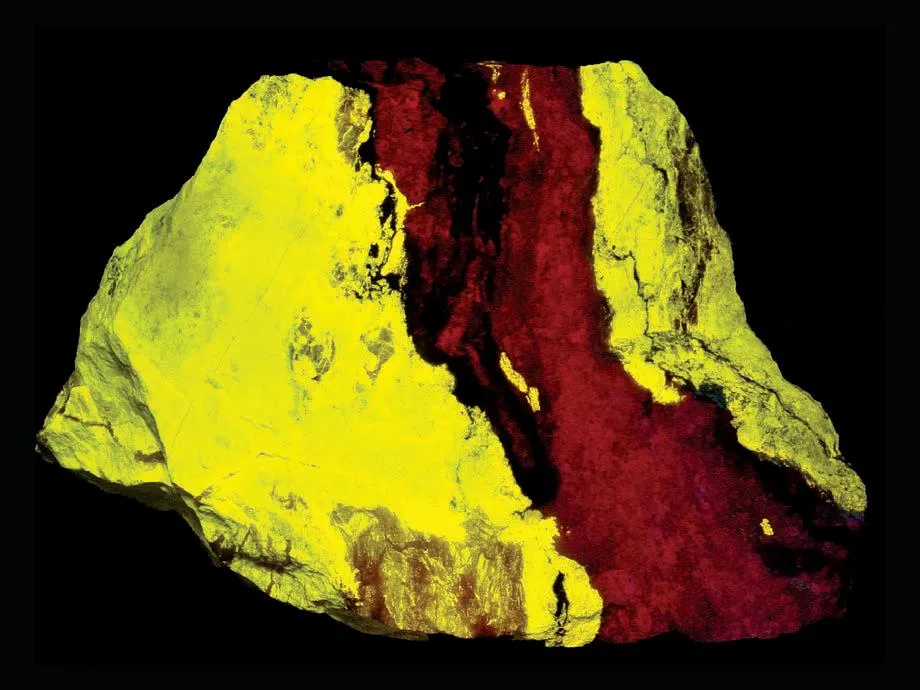 Wollastonite, Calcite image