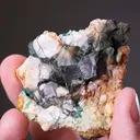 WOOD Olivenite on Quartz - image 2