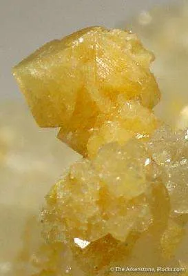 Woodhouseite on Quartz - image 2