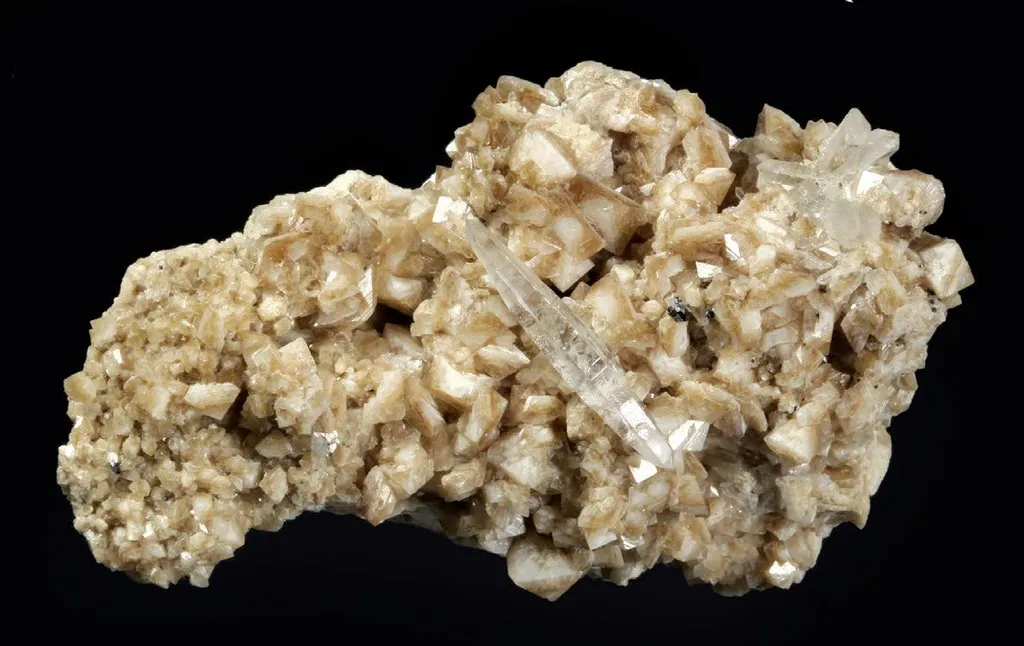 Woodhousite, Quartz image