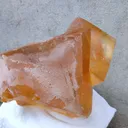 Wt. 13 kg Larger Size Honey Calcite Crystal, Rare Unique Specimen, Meusum Specimen - image 8