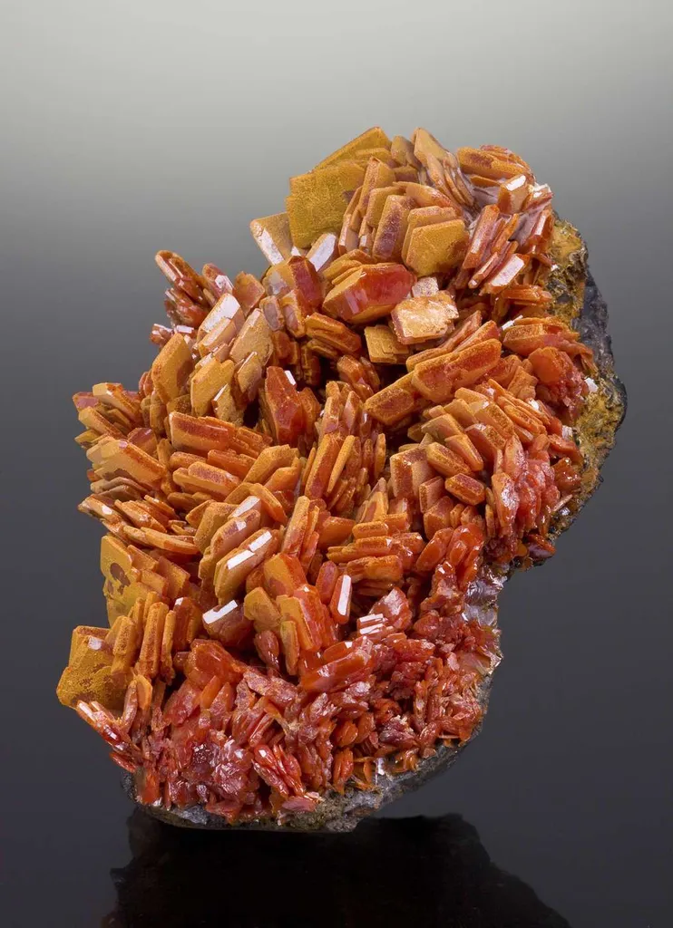 Wulfenite (2 Generations) - image 2