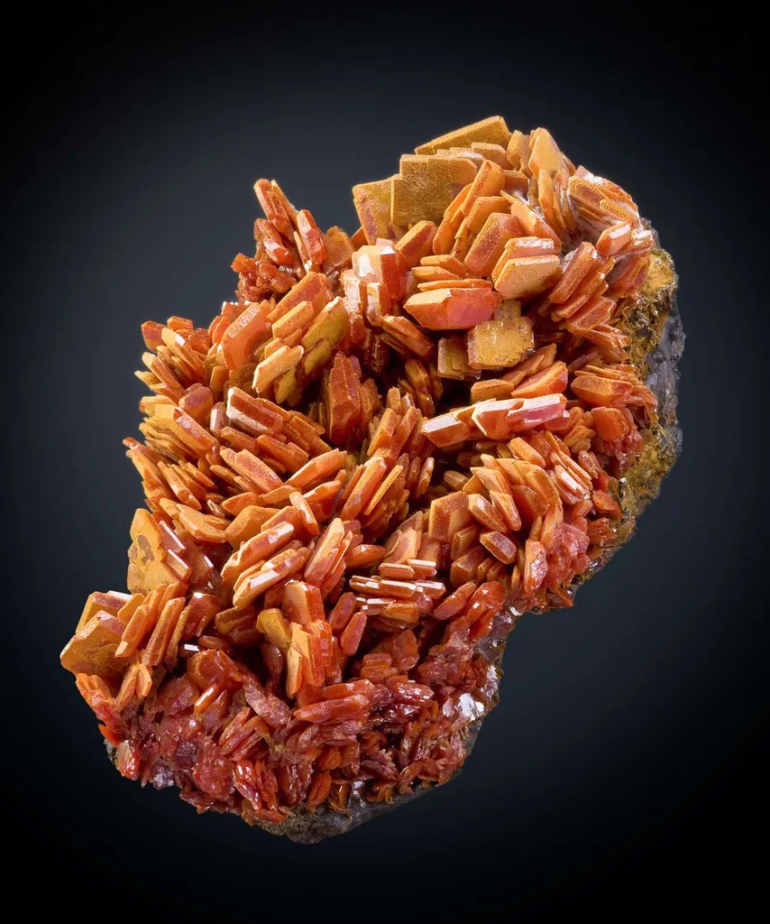 Wulfenite (2 Generations) image