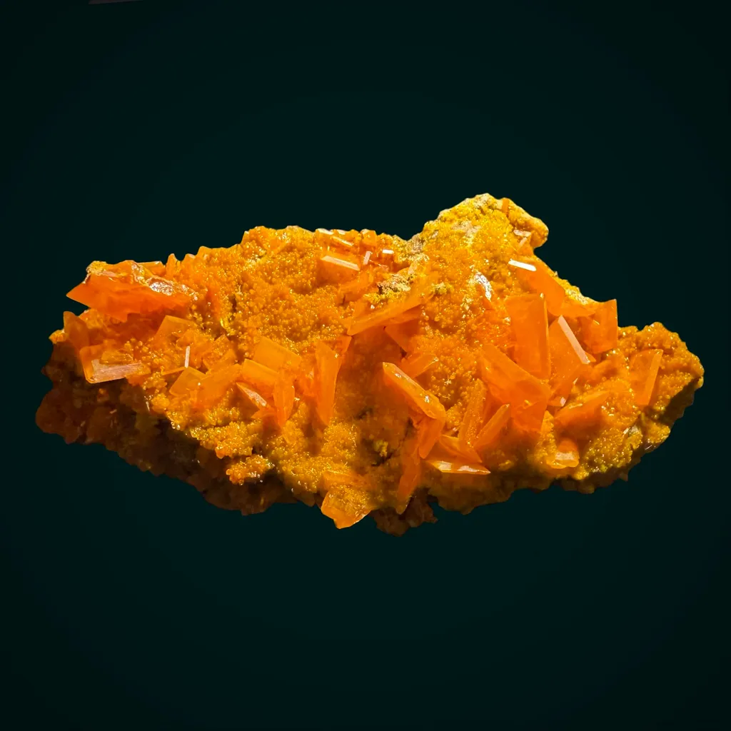 Wulfenite 500ft Level Harrington-Hickory Mine image