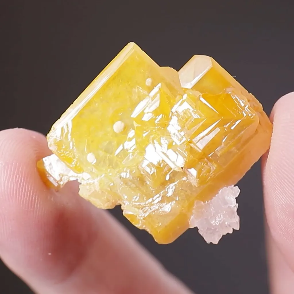 Wulfenite and Baryte - image 2