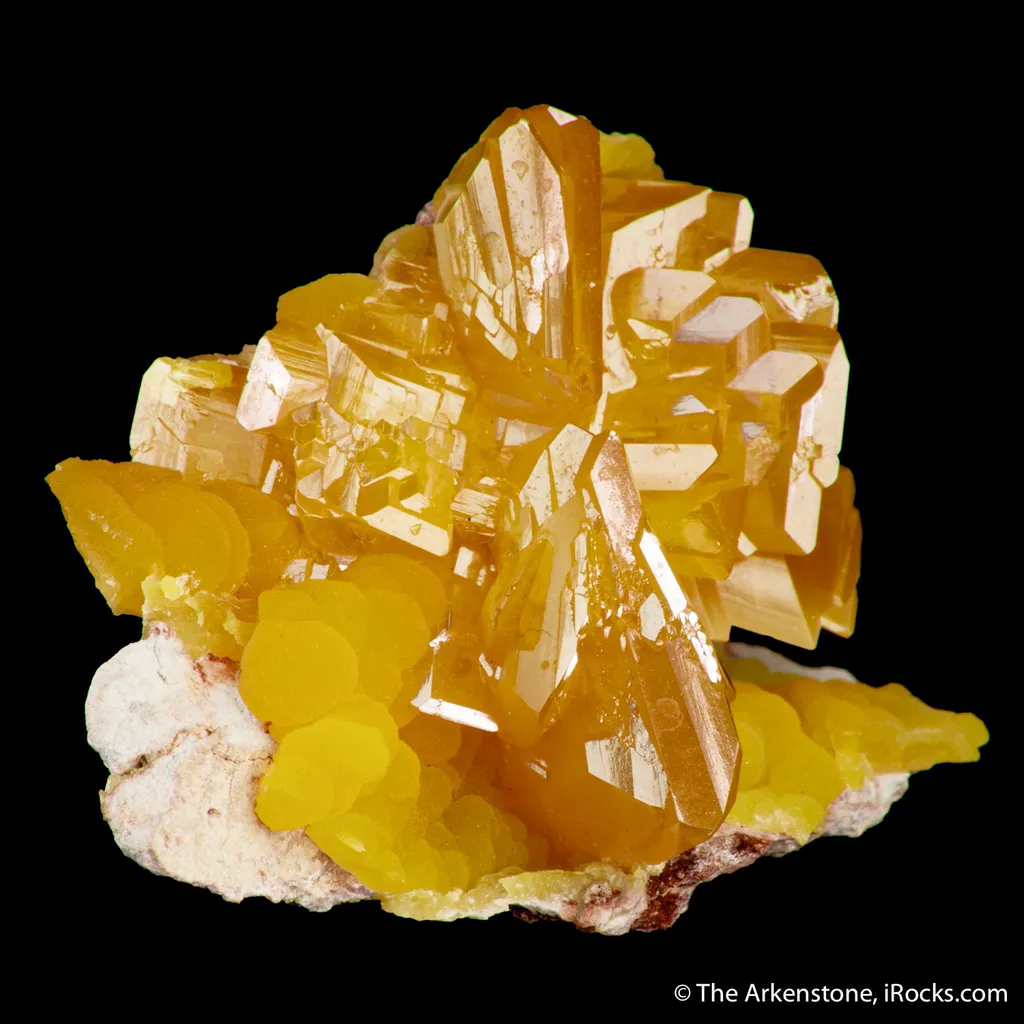 Wulfenite and Mimetite image