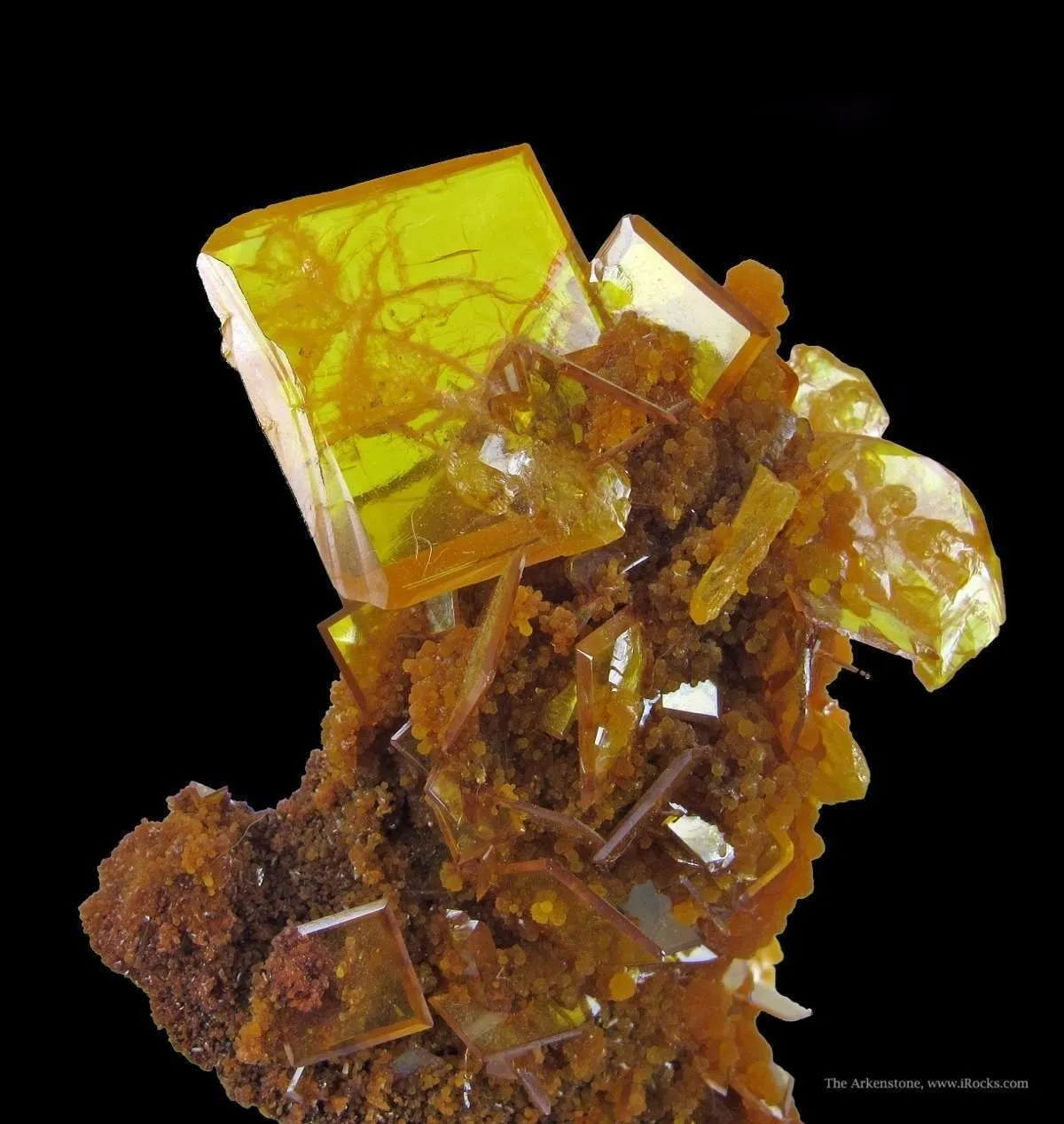 Wulfenite and Mimetite - image 1