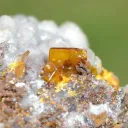 Wulfenite and Smithsonite 388 grams - Ojuela Mine, Mapimí, Mapimí Municipality, Durango, Mexico - image 6