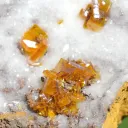 Wulfenite and Smithsonite 388 grams - Ojuela Mine, Mapimí, Mapimí Municipality, Durango, Mexico - image 4