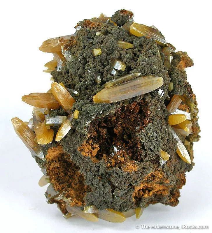 Wulfenite (Bipyramidal) image