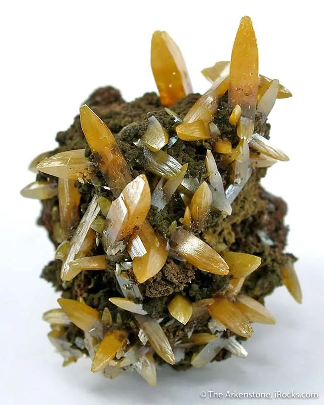 Wulfenite (Bipyramidal) image