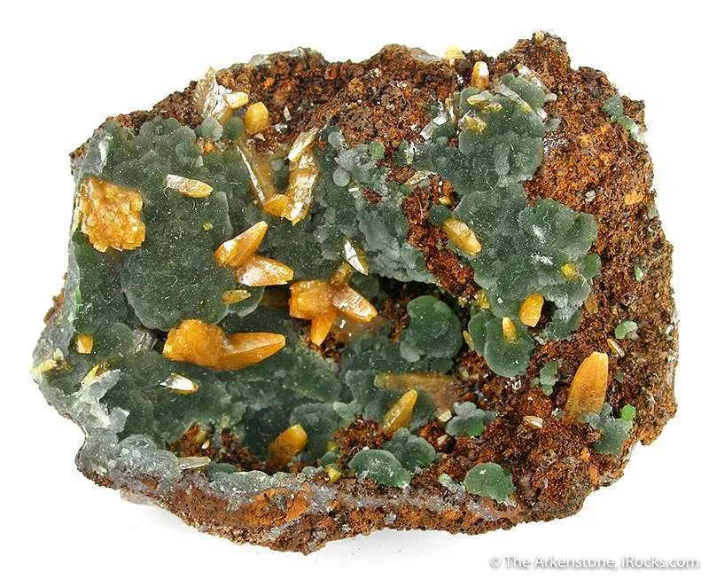 Wulfenite (Bipyramidal) image