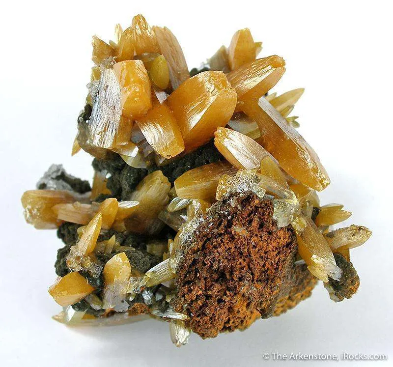 Wulfenite (Bipyramidal) image