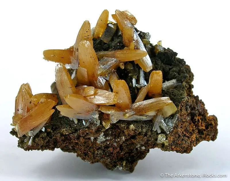Wulfenite (Bipyramidal) image