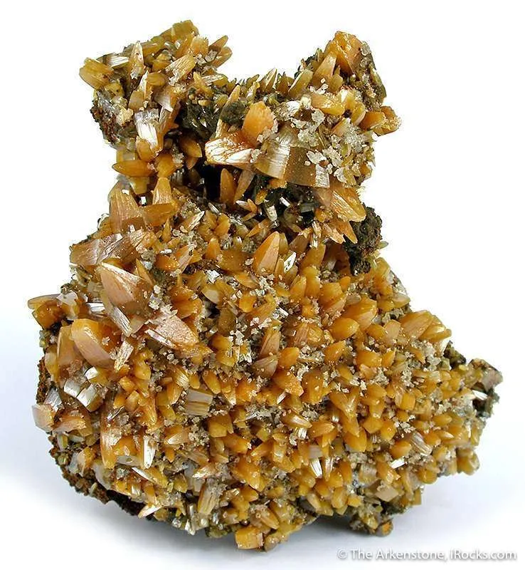 Wulfenite (Bipyramidal) image
