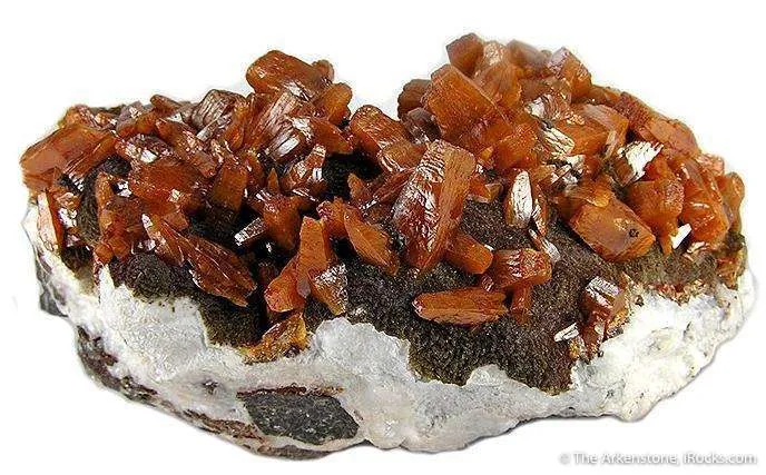 Wulfenite (Bipyramidal) image