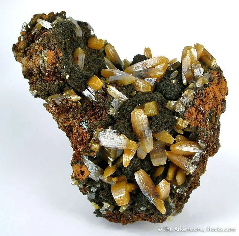Wulfenite (Bipyramidal) image