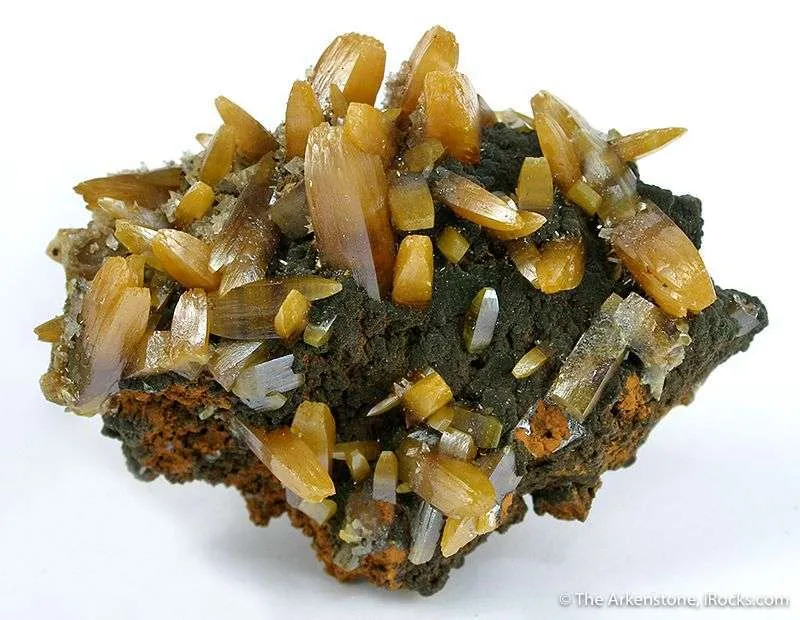 Wulfenite (Bipyramidal) image