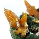 Wulfenite (Bipyramidal) With Mimetite - image 2