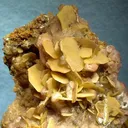 Wulfenite, Calcite - image 2