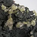 Wulfenite, Calcite - image 2