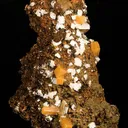 Wulfenite, Calcite, Mimetite - image 1