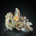 Wulfenite, Cerussite & Calcite - image 3