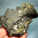 Wulfenite, Cerussite, Tennantite - image 1
