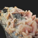 Wulfenite coated by Quartz, on Chalcedony - image 6