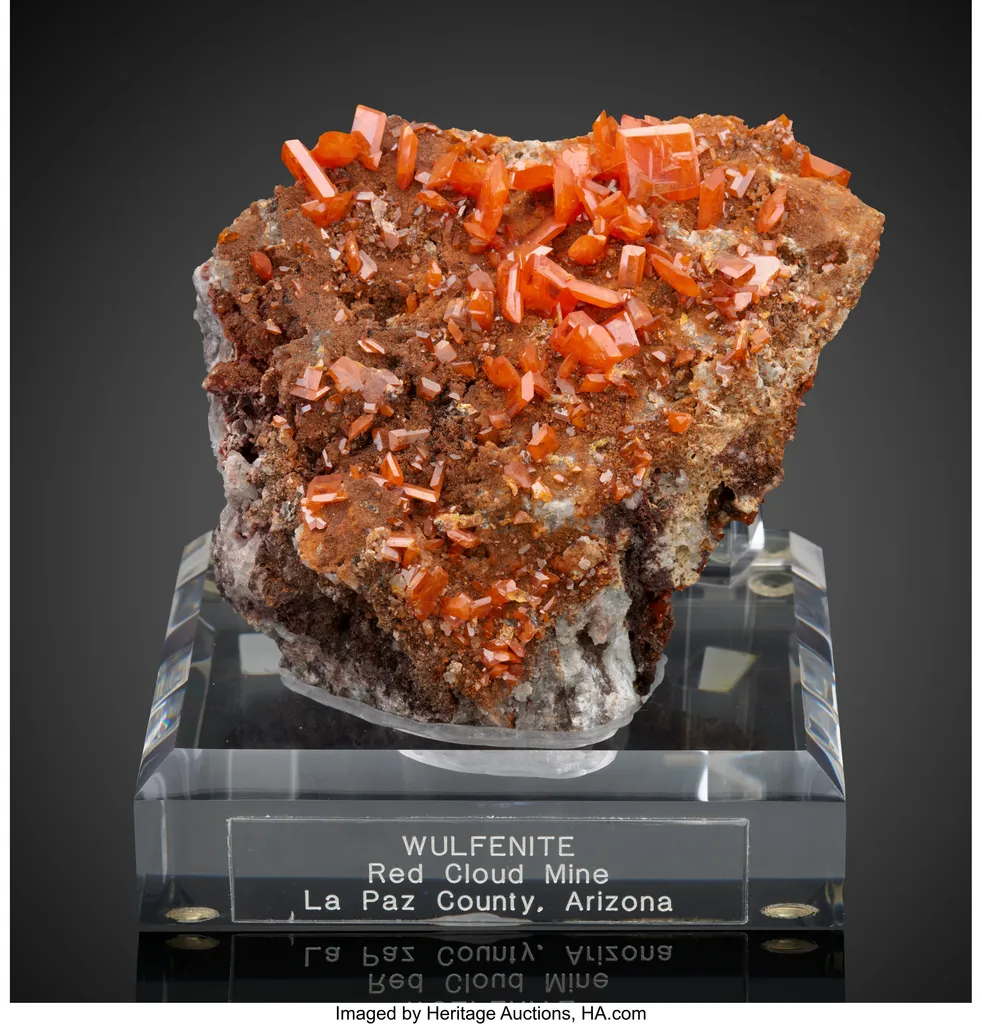 Wulfenite image