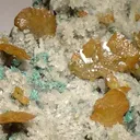 Wulfenite, Devilline, Serpierite - image 2