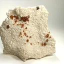 Wulfenite, Dolomite - image 1