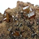 Wulfenite, Dolomite - image 2