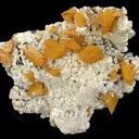 Wulfenite, Dolomite - image 1