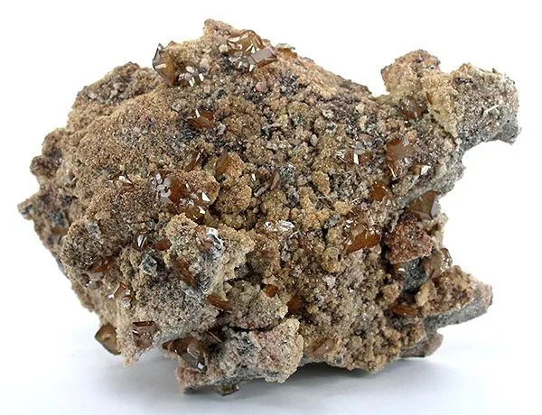 Wulfenite, Dolomite image