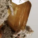 Wulfenite, Dolomite (Var: Cobaltoan Dolomite) - image 2