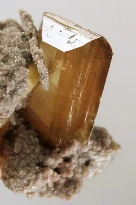 Wulfenite, Dolomite (Var: Cobaltoan Dolomite) - image 2