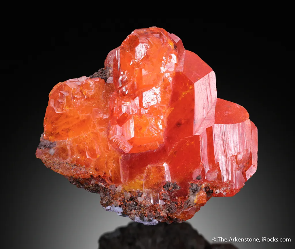 Wulfenite ('Ed Over specimen') image